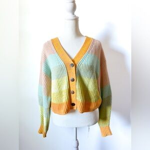 Urban Outfitters Turner Ribbed Cardigan